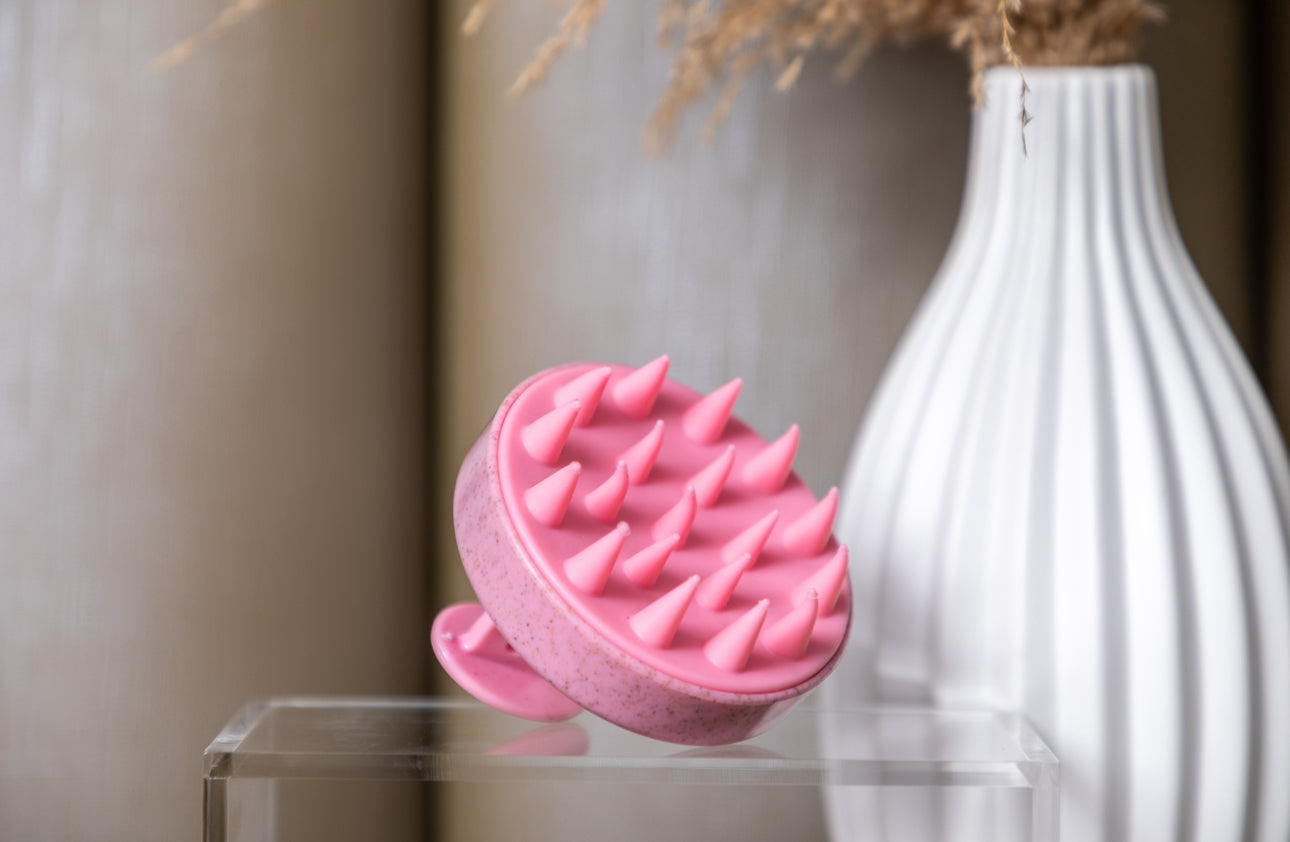 Silicone Scalp Massager & Brush