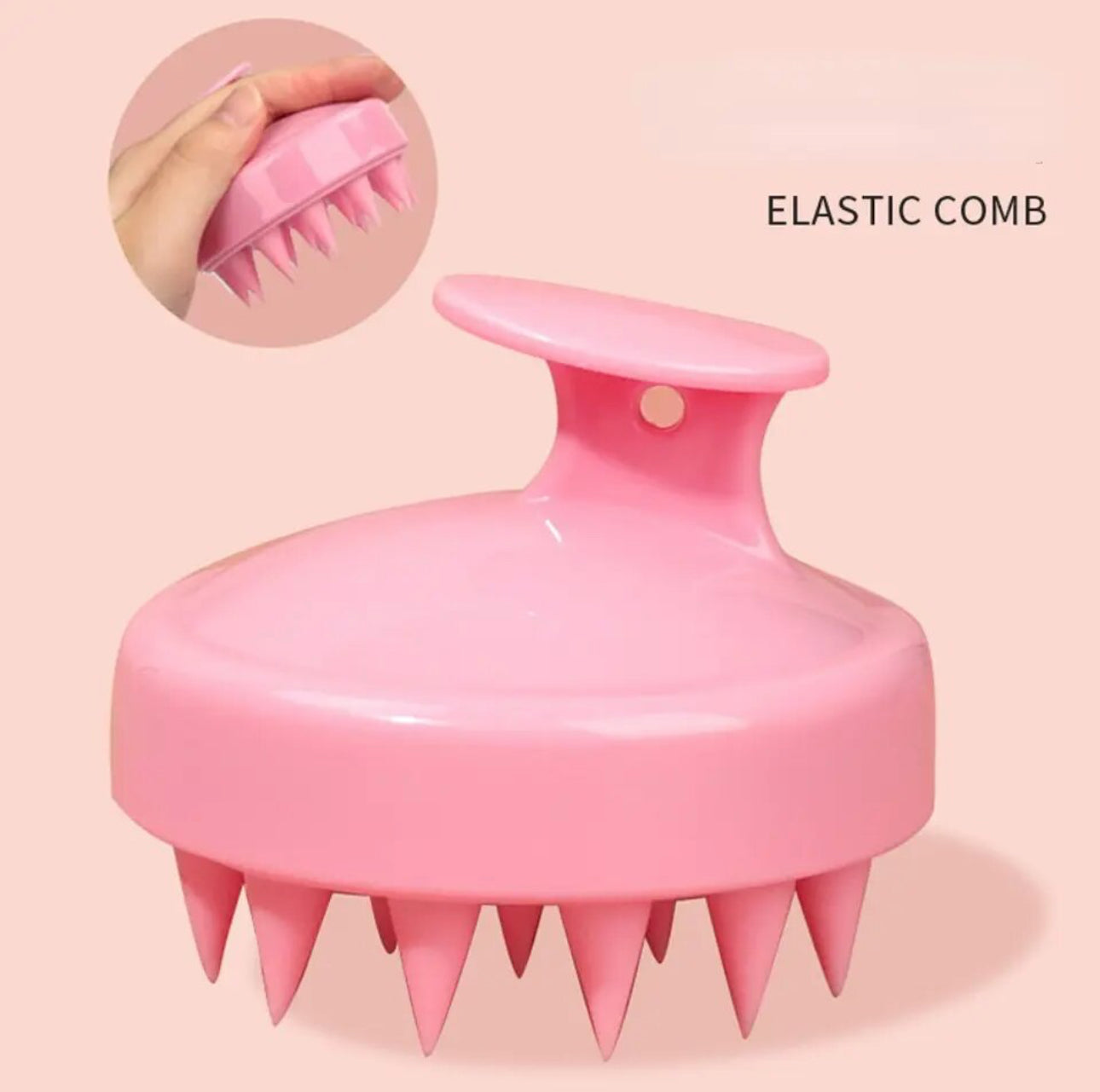 Silicone Scalp Massager & Brush